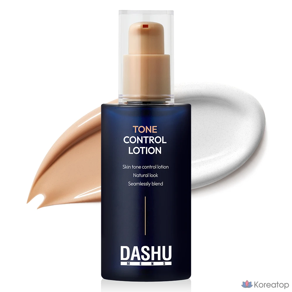 Лосьон для лица DASHU Men's Tone Control Lotion, оттенок 03 Sand Beige, 65 мл, 1 шт.