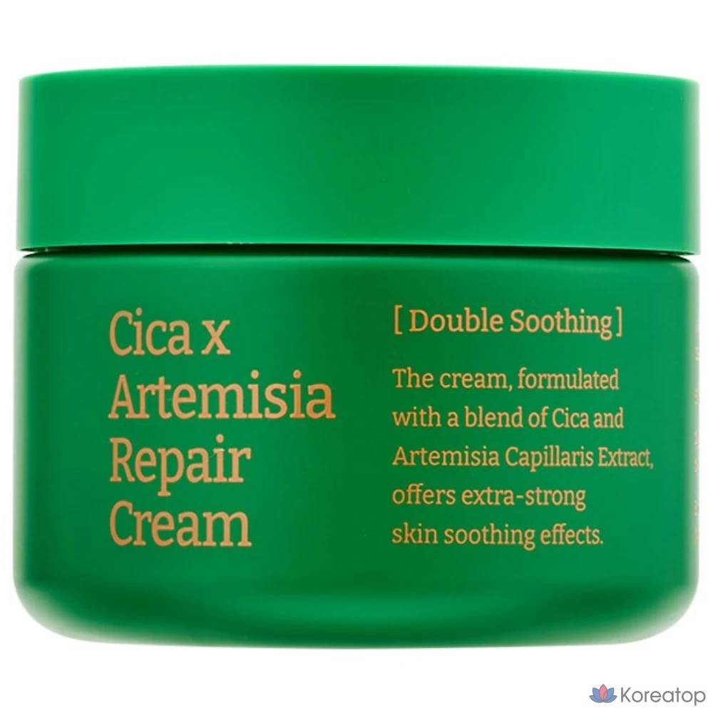 Крем для лица Vely Vely Cica Mugwort Repair Cream, 60 мл, 1 шт.
