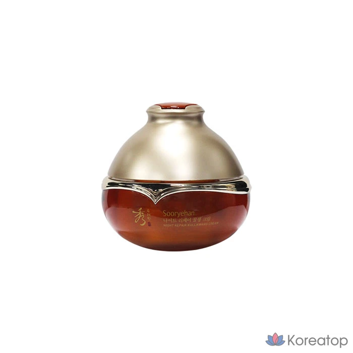 Крем для ночного восстановления кожи Sooryehan Night Repair Honey Glow Cream, 25 мл, 1 шт.