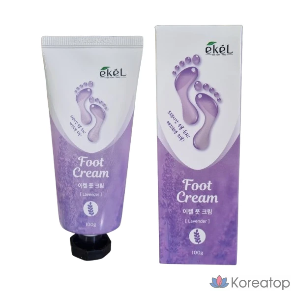 Крем для ног Ekel Foot Cream - Lavender, 100 г, 1 шт.