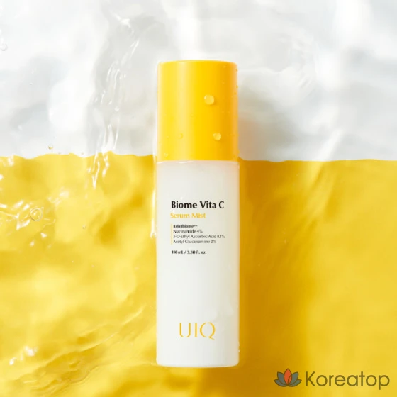 Сыворотка-мист UIQ Biome Vita-C Serum Mist, 100 мл, 1 шт.