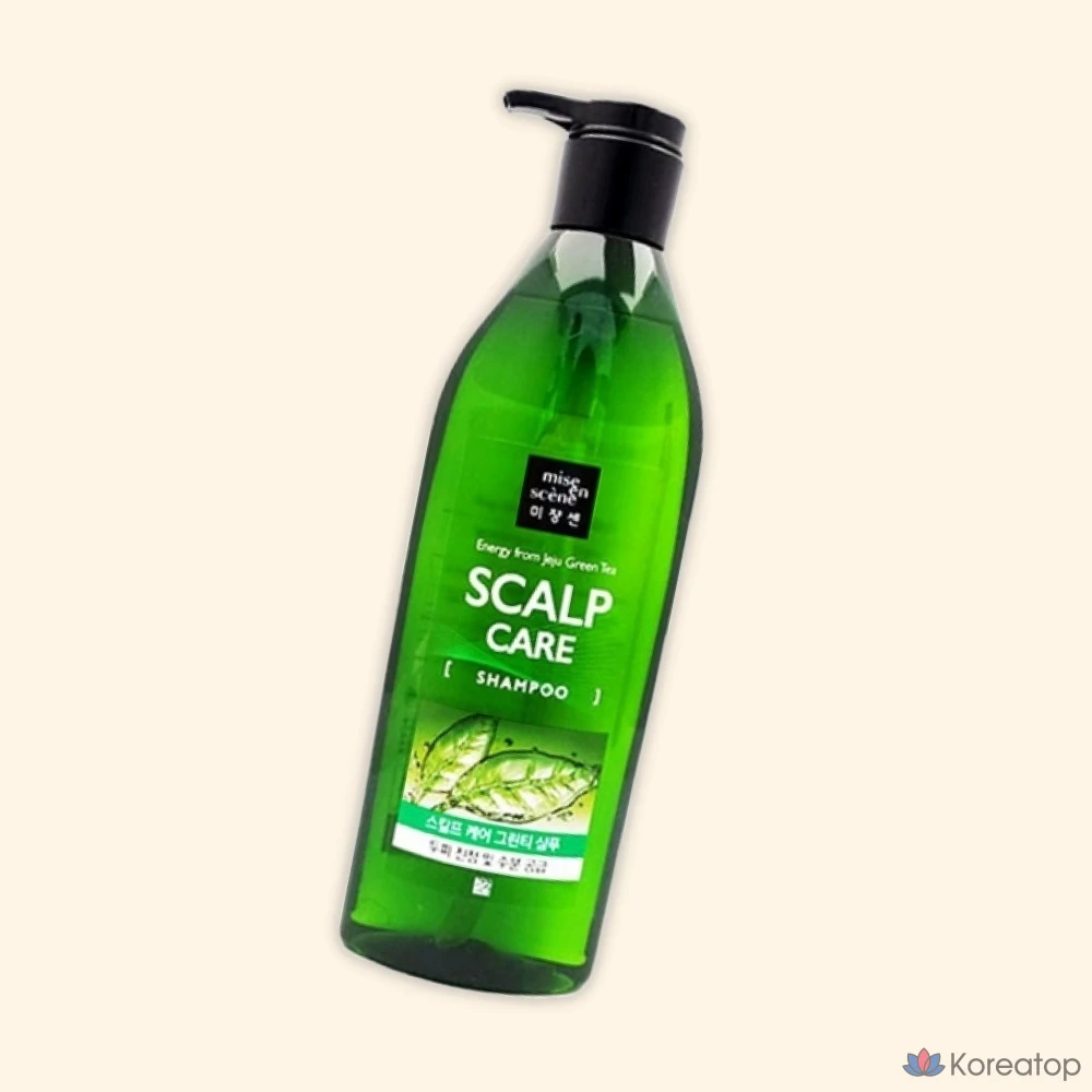 Шампунь Mise en Scene Green Tea Shampoo, 680 мл, 1 шт.