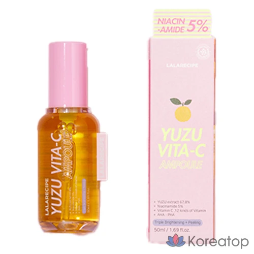Ампула LALARECIPE Yuzu Vita C, 50 мл, 1 шт.