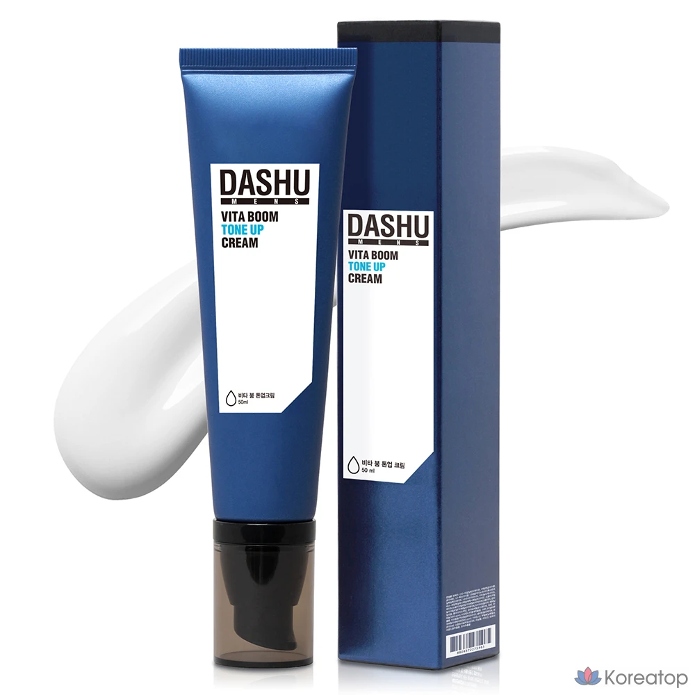 Крем для выравнивания тона кожи DASHU Men's Vita Boom Tone-Up Cream, 50 мл, 1 шт.