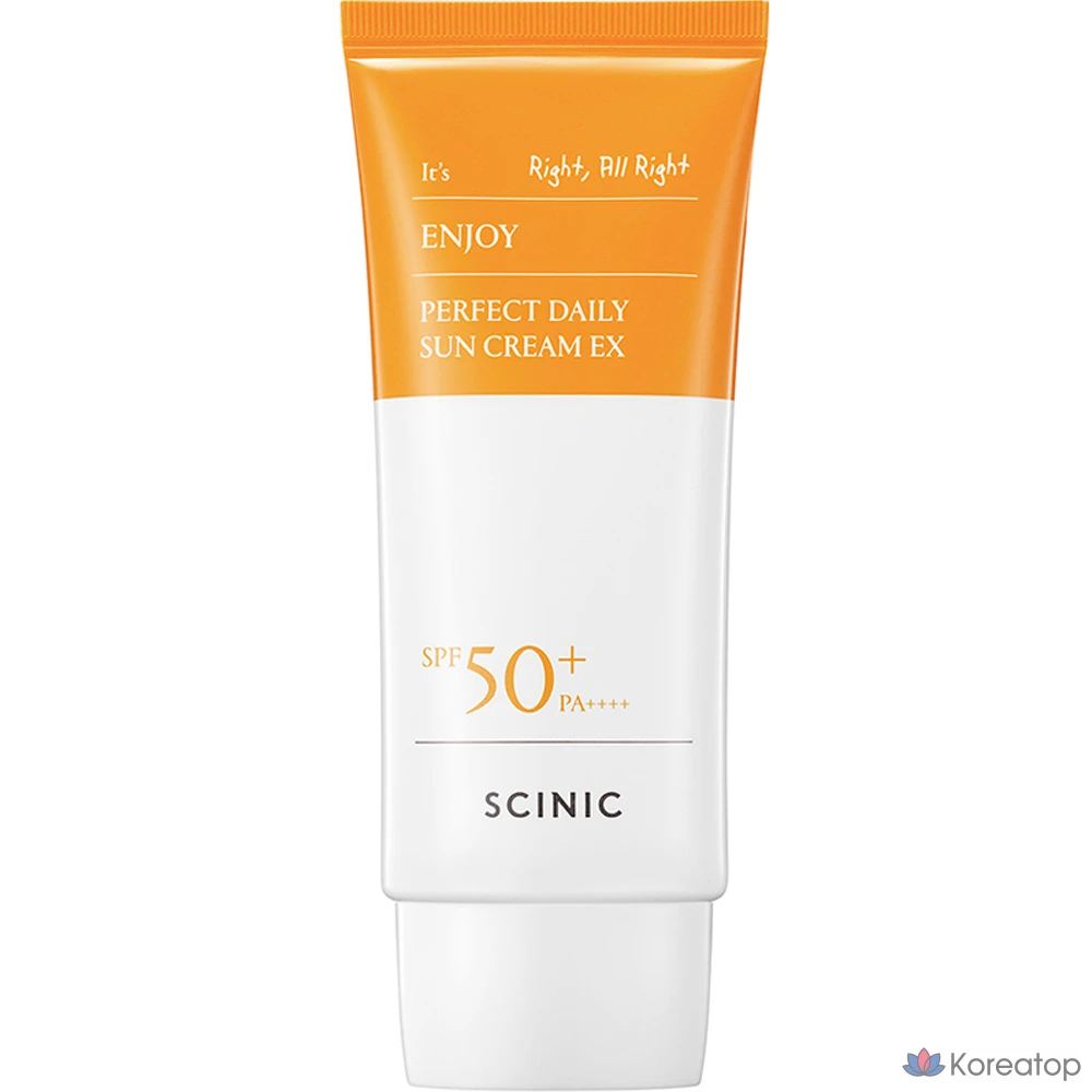 Солнцезащитный крем SCINIC Enjoy Daily Sun Cream SPF50+ PA++++, 1 шт., 50 мл