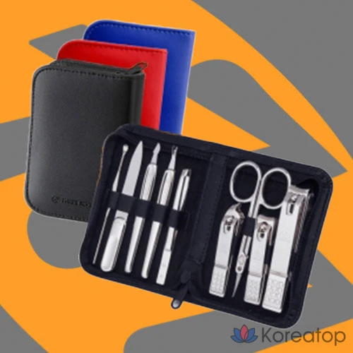 Набор для ухода Three Seven 777 Premium Stainless Steel Nail Clipper Set, 1 шт.