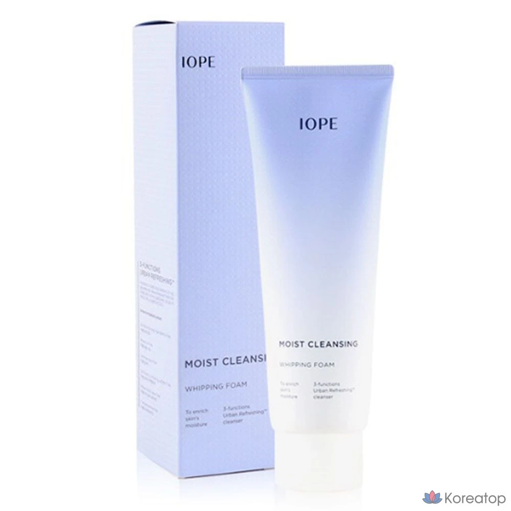 Пенка для умывания IOPE Moist Cleansing Whipping Foam, 180 мл, 1 шт.