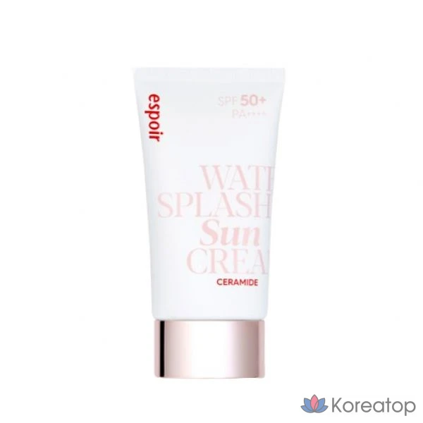 Солнцезащитный крем Espoir Water Splash Sun Cream Ceramide SPF50+ PA++++, 60 мл, 1 шт.