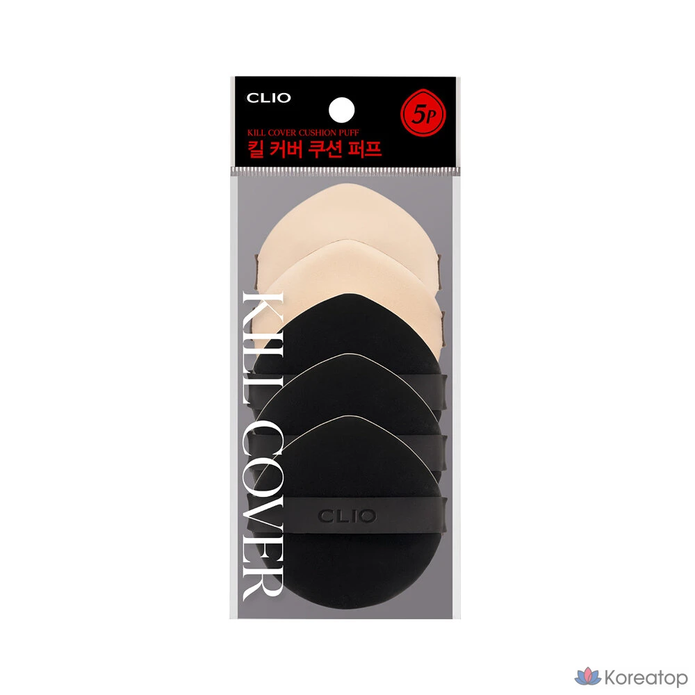 Чехол-подушка Clio Kill Cover Puff 5EA, 1