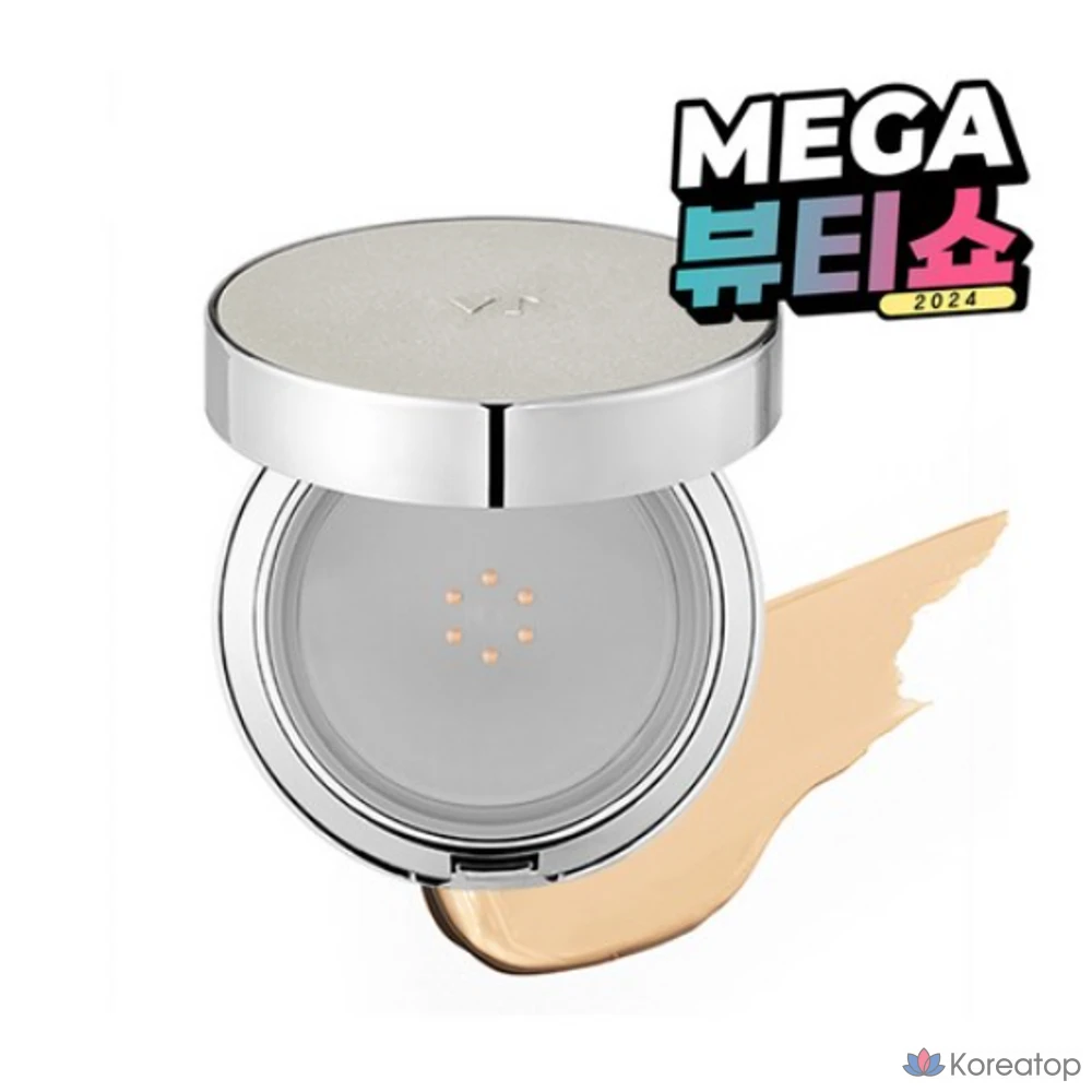 Тональный крем-кушон VT Riddle Shot Synergy Cushion, № 23, натуральный бежевый, 1 шт.