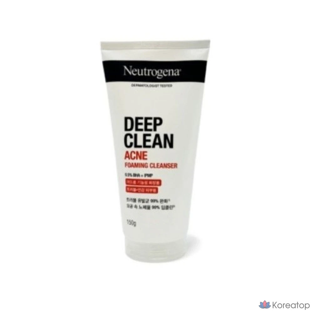 Пенка для умывания Neutrogena Thai Blackhead Exfoliating Deep Cleansing Foaming Cleanser для чувствительной кожи, 150 г, 1 шт.