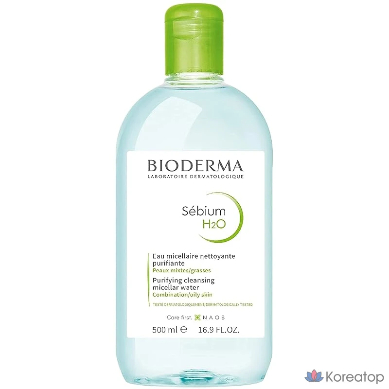 Очищающий гель Bioderma Sebium H2O D, 500 мл, 1 шт.