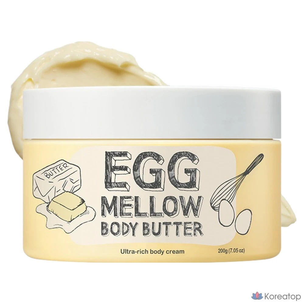 Крем для тела Too Cool for School Egg Mellow, 200 г, 1 шт.