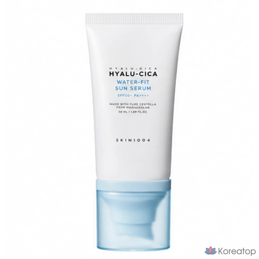 Солнцезащитный крем-сыворотка SKIN1004 Centella Hyalu-Cica Water Fit Sun Serum SPF50+ PA++++, 50 мл, 1 шт.
