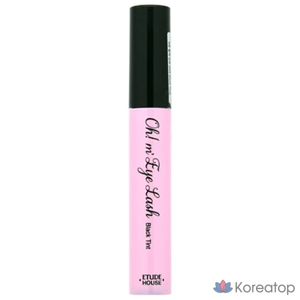 Тушь для ресниц Etude House Oh My Lash Sengyeol Cara, оттенок 6 Black Tint, 7 мл, 1 шт.