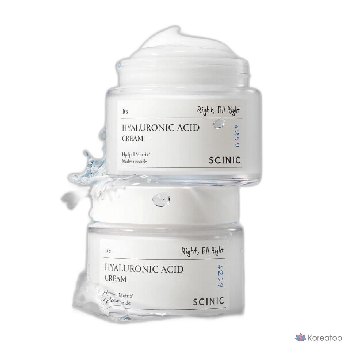 Крем Scinic Hyaluronic Acid Cream, 80 мл, 2 шт.