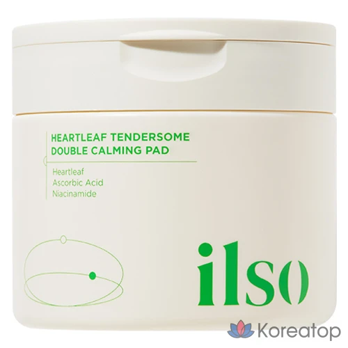Двойные успокаивающие подушечки Ilso Eoseongcho Tenderjom, 320 г, 1 шт., 60 листов.