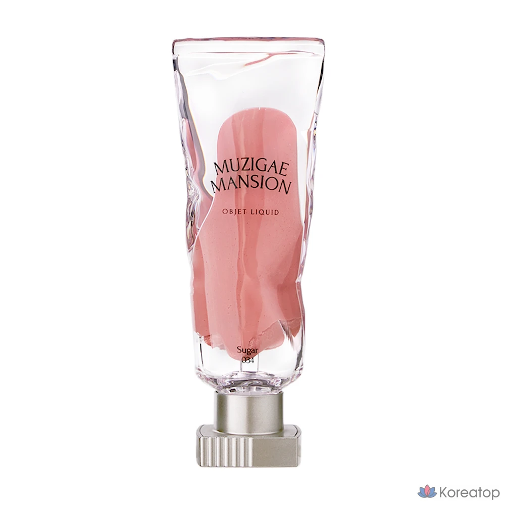 Жидкая помада Muzigae Mansion Objet Liquid, оттенок 034 Sugar, 6 мл, 1 шт.