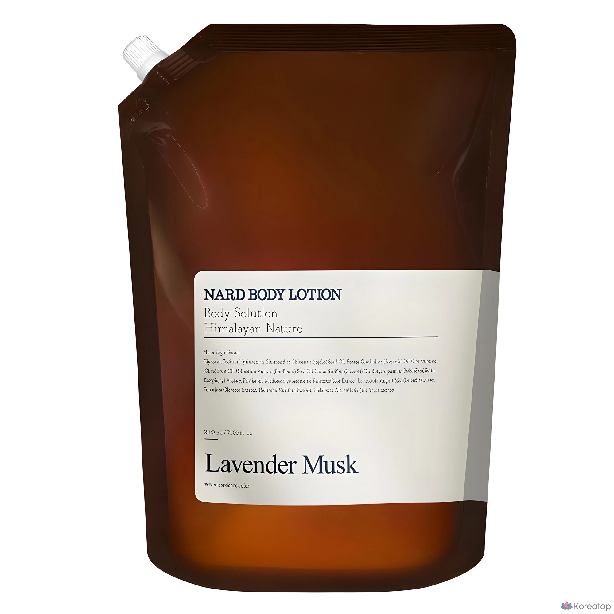 Сменный блок лосьона для тела NARD «Лаванда и мускус», 2,1 л, 1 шт.