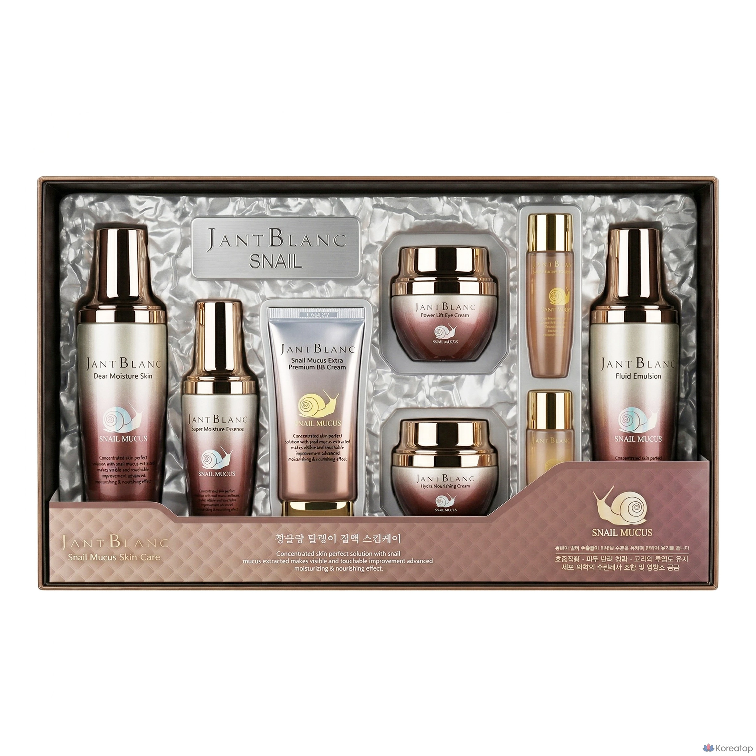 Набор для ухода Jant Blanc Snail 6-piece Set, 1 шт.