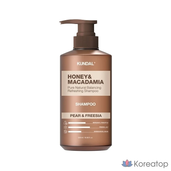 Kundal Honey &amp; Macadamia Nature Шампунь «Груша и фрезия» 500 мл x1
