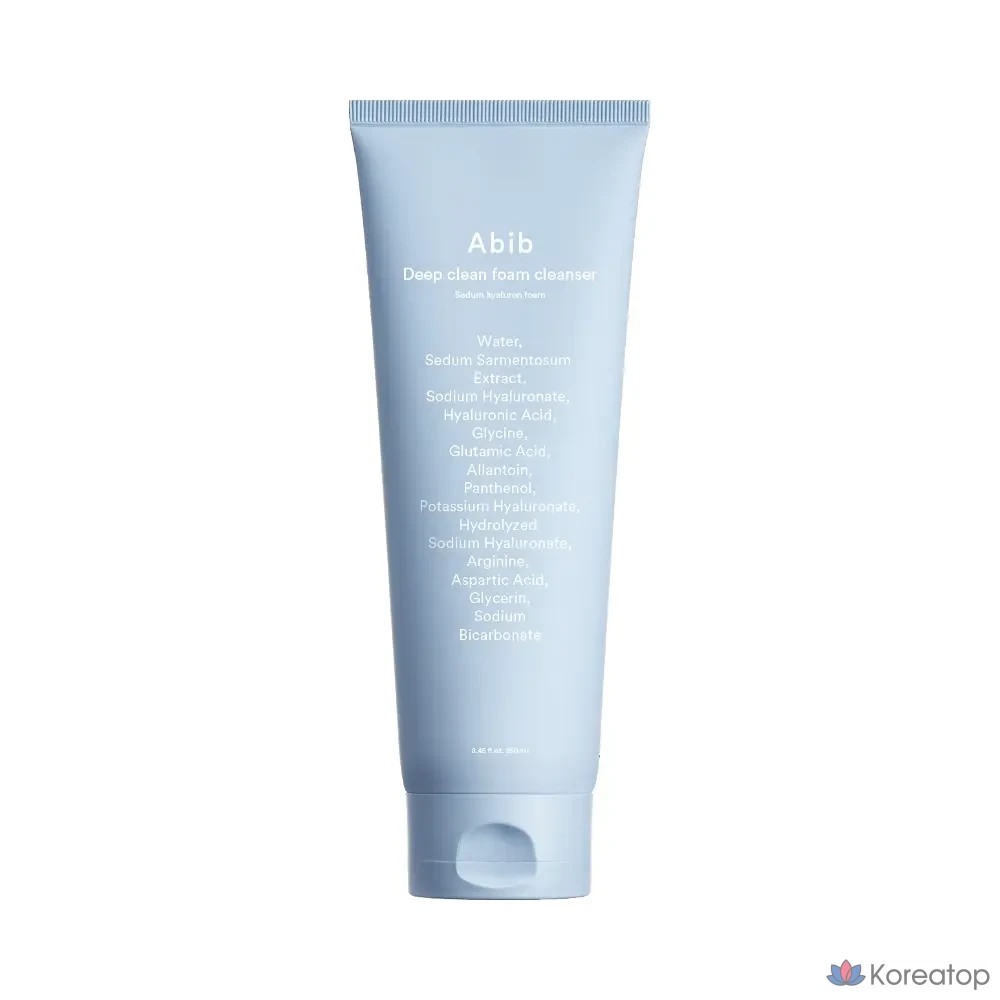 Пенка для глубокого очищения Abib Deep Clean с гиалуроновой кислотой, 250 мл, 1 шт.