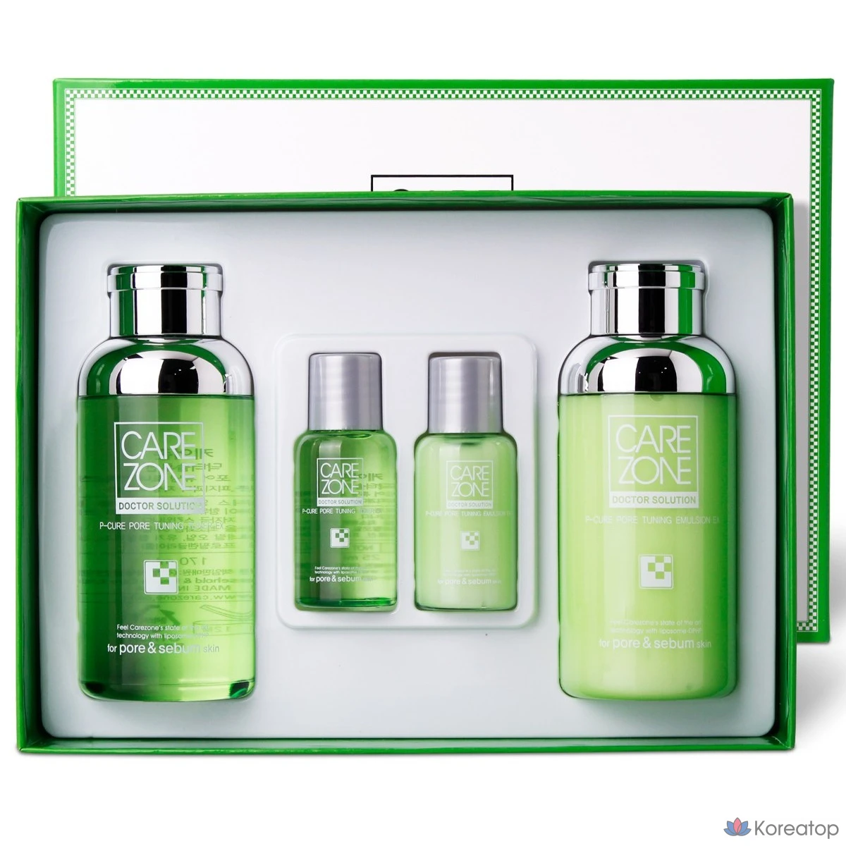 Набор для ухода Carezone Piqueur Pore Tuning EX 2-piece Set, 1 шт.
