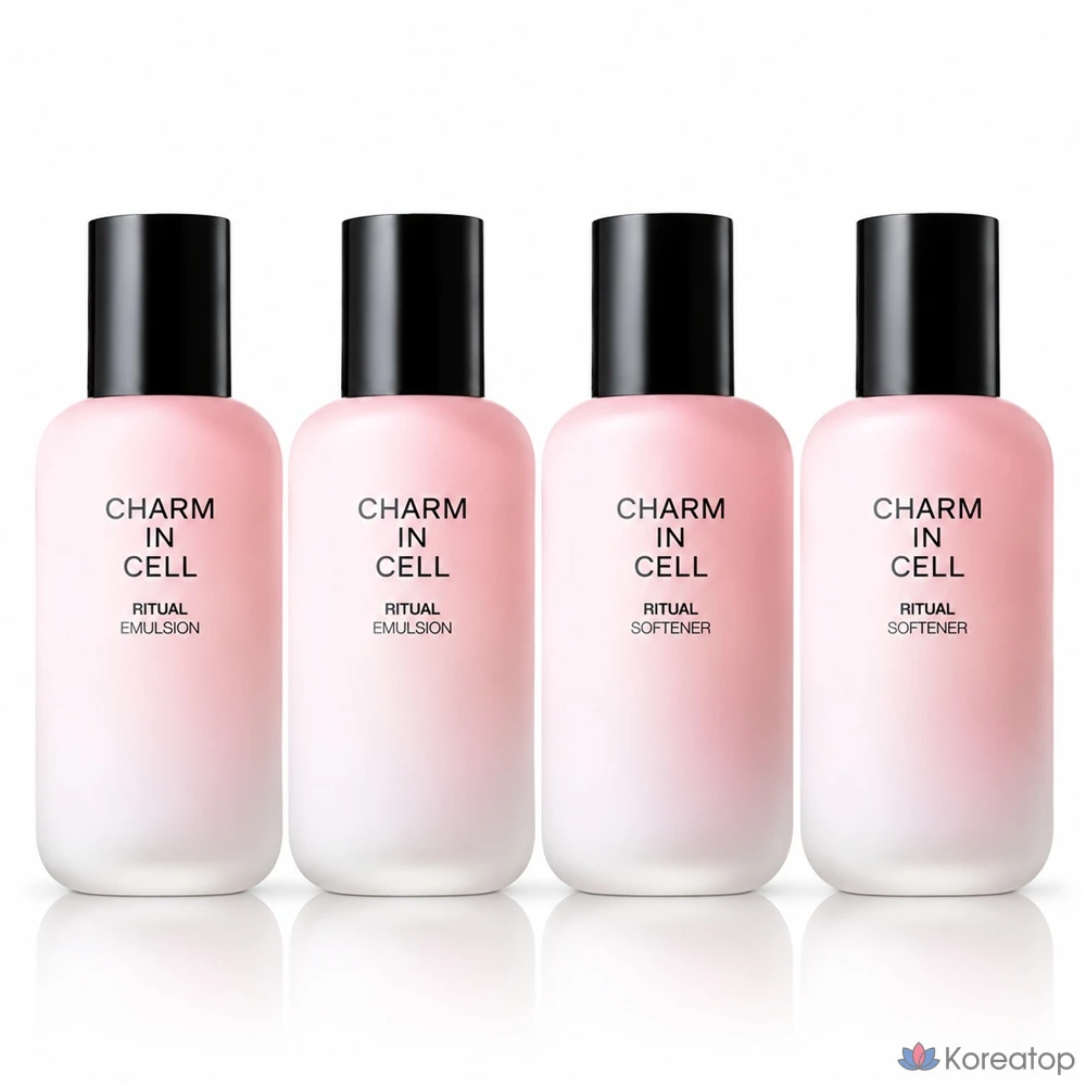 Набор для ухода Charmzone Charmincell Ritual 2-piece Set (Emulsion + Softener), 2 шт.