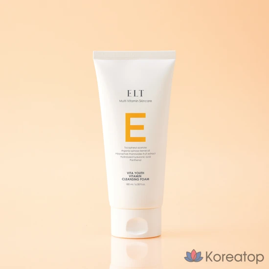 Очищающая пенка ELT Vita Youth Vitamin C E Cleansing Foam, 180 мл