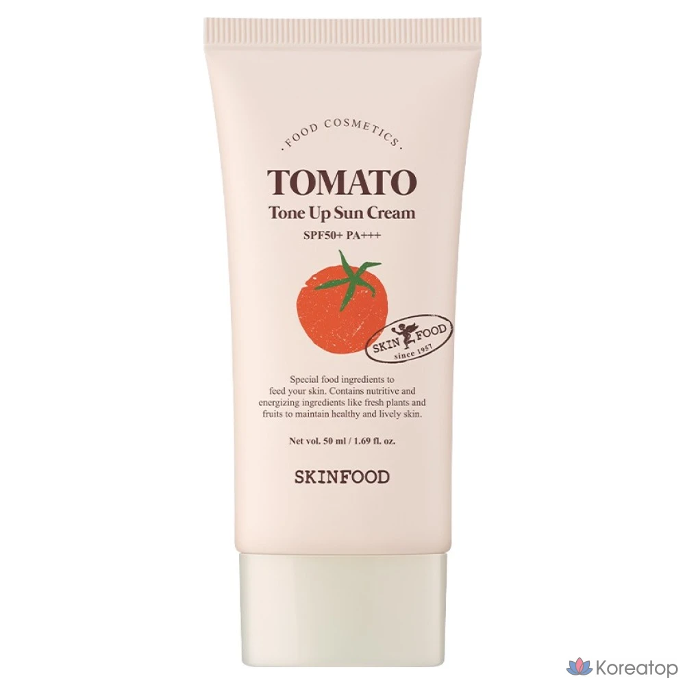 Солнцезащитный крем Skinfood Tomato Tone Up Sun Cream SPF50+ PA+++, 50 мл, 1 шт.