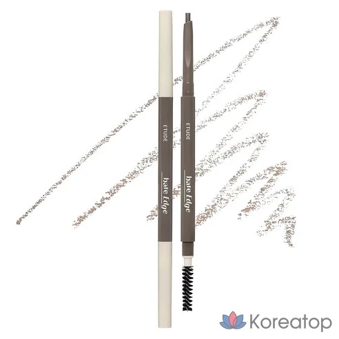 Карандаш для бровей Etude Bare Edge Slim Brow 05 Mild Taupe