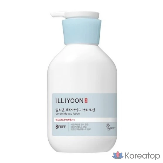 Лосьон для тела ILLIYOON Ceramide Ato Lotion Unscented, 300 мл, 1 шт.