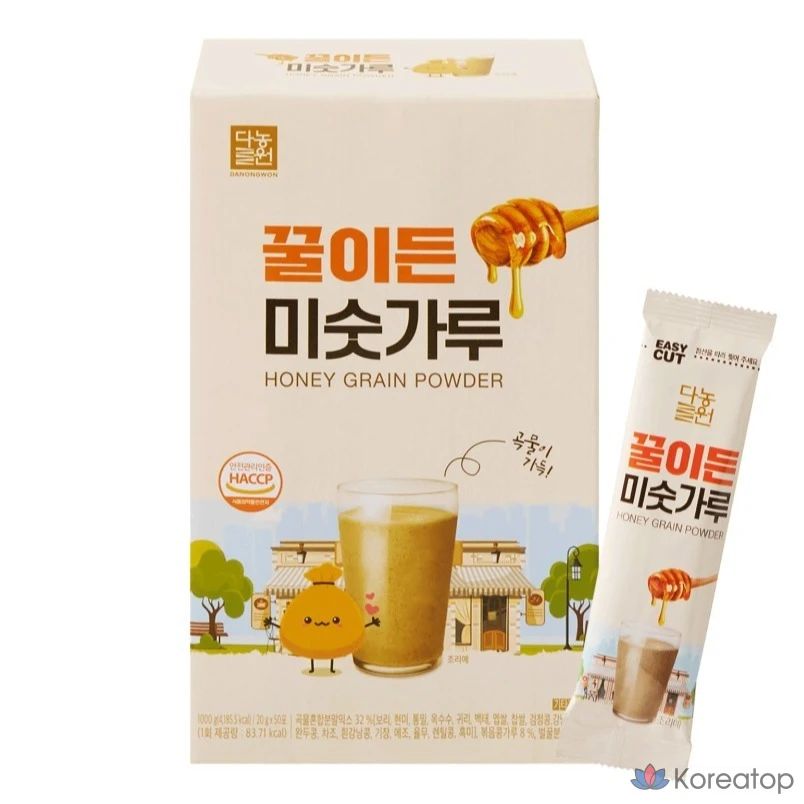 Пищевой продукт Danongwon Honey Misutgaru, 1 кг, 50 шт.