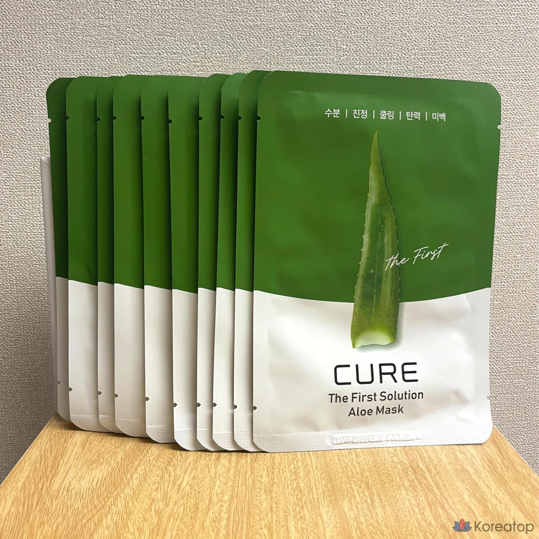 Тканевая маска для лица KIM JEONG MOON Aloe CURE Aloe Jelly Mask Jeju Fresh Aloe, 30 шт.