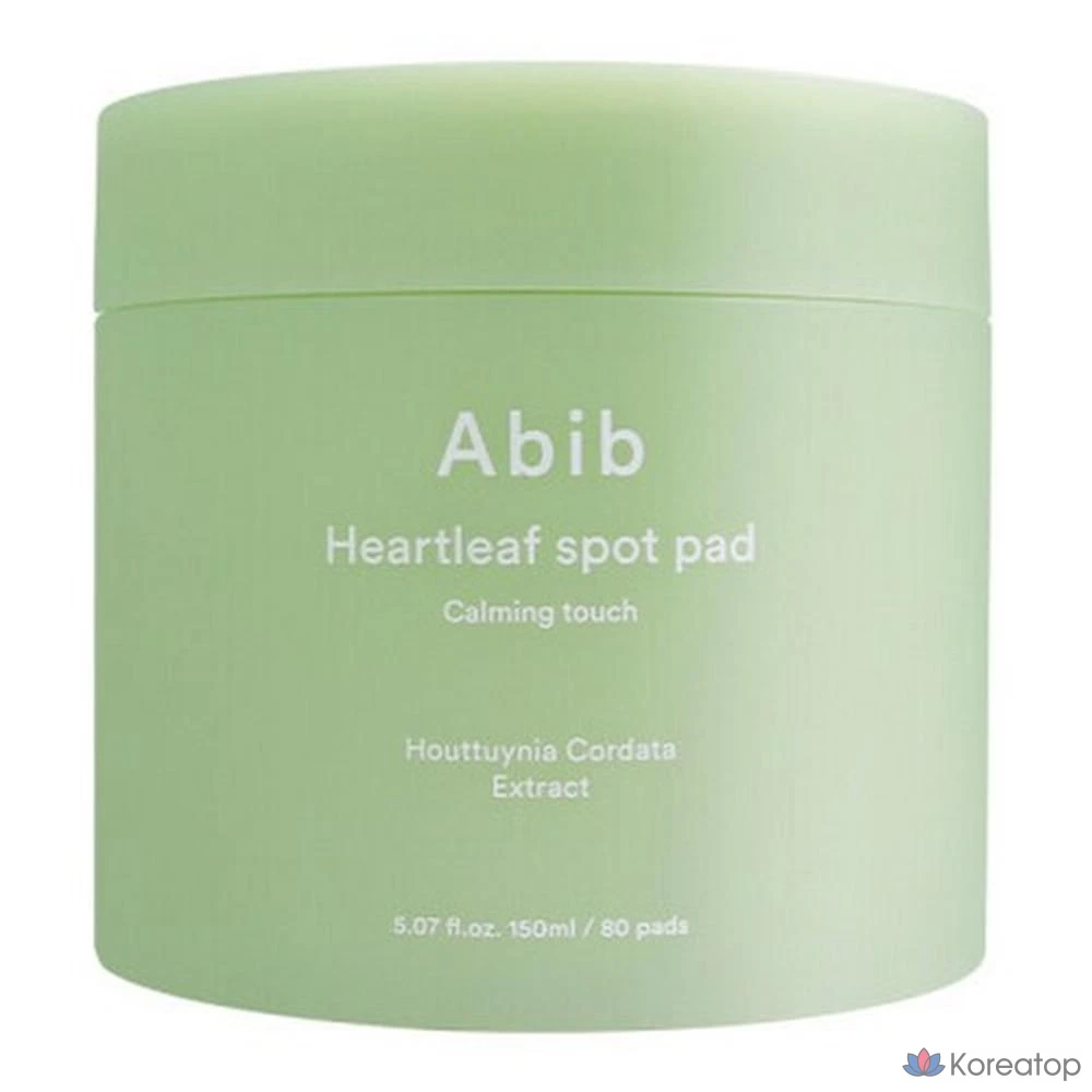 Пэды Abib Heartleaf Spot Pad Calming Touch, 80 шт.