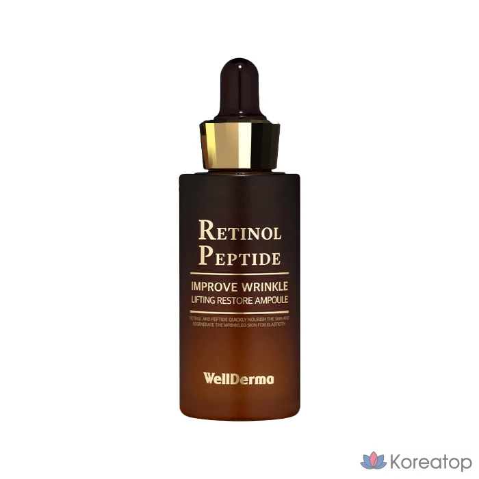 Ампульная сыворотка WellDerma Retinol Peptide Lifting Restore Ampoule, 30 мл, 1 шт.