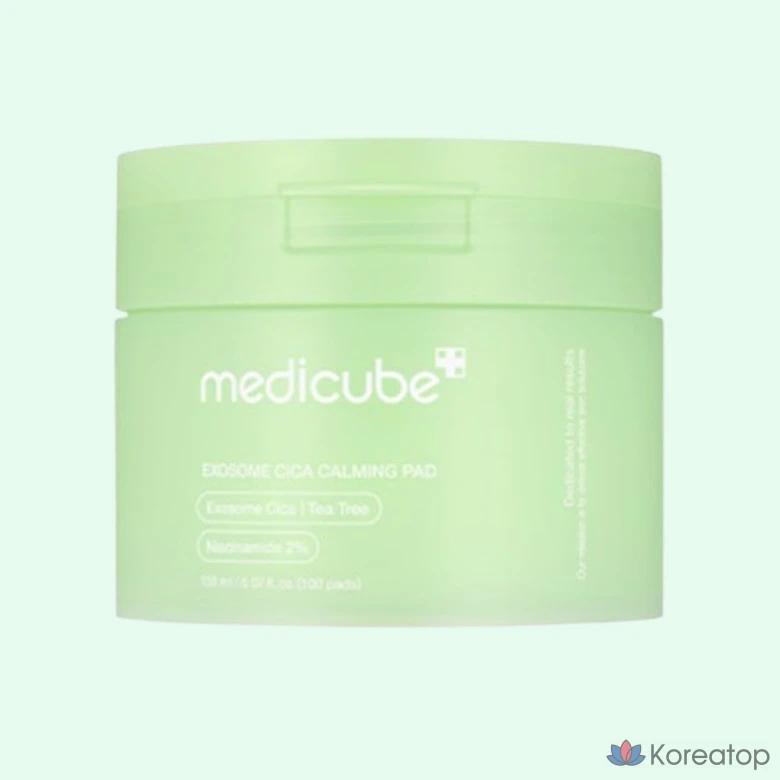 Успокаивающие подушечки Medicube Exosome Cica, 100 листов, 1 упаковка.