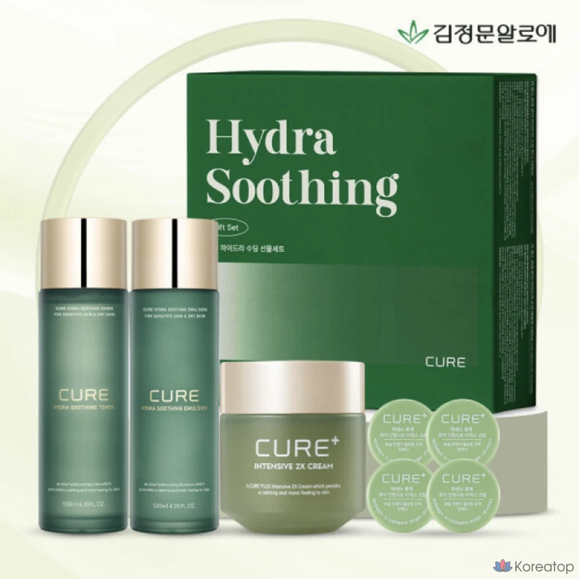 Тоник с алоэ вера, увлажняющий и успокаивающий, охлаждающий, эмульсия для решения проблемной кожи, 2 крема, 1 набор