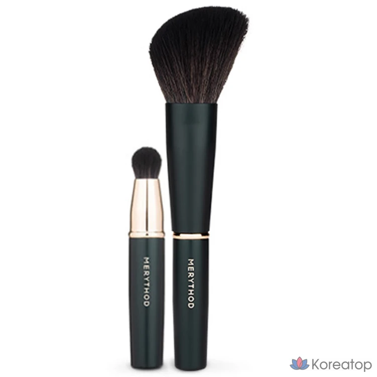 Двусторонняя кисть Merythod Reel Edge, разные цвета, 1 шт.