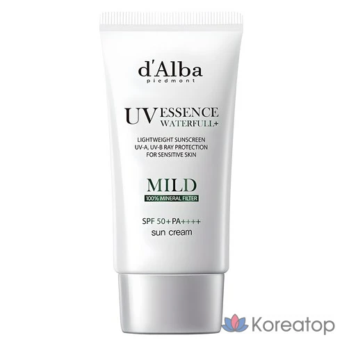 Солнцезащитный крем для чувствительной кожи Dalva Waterpool SPF50+ PA++++, 50 мл