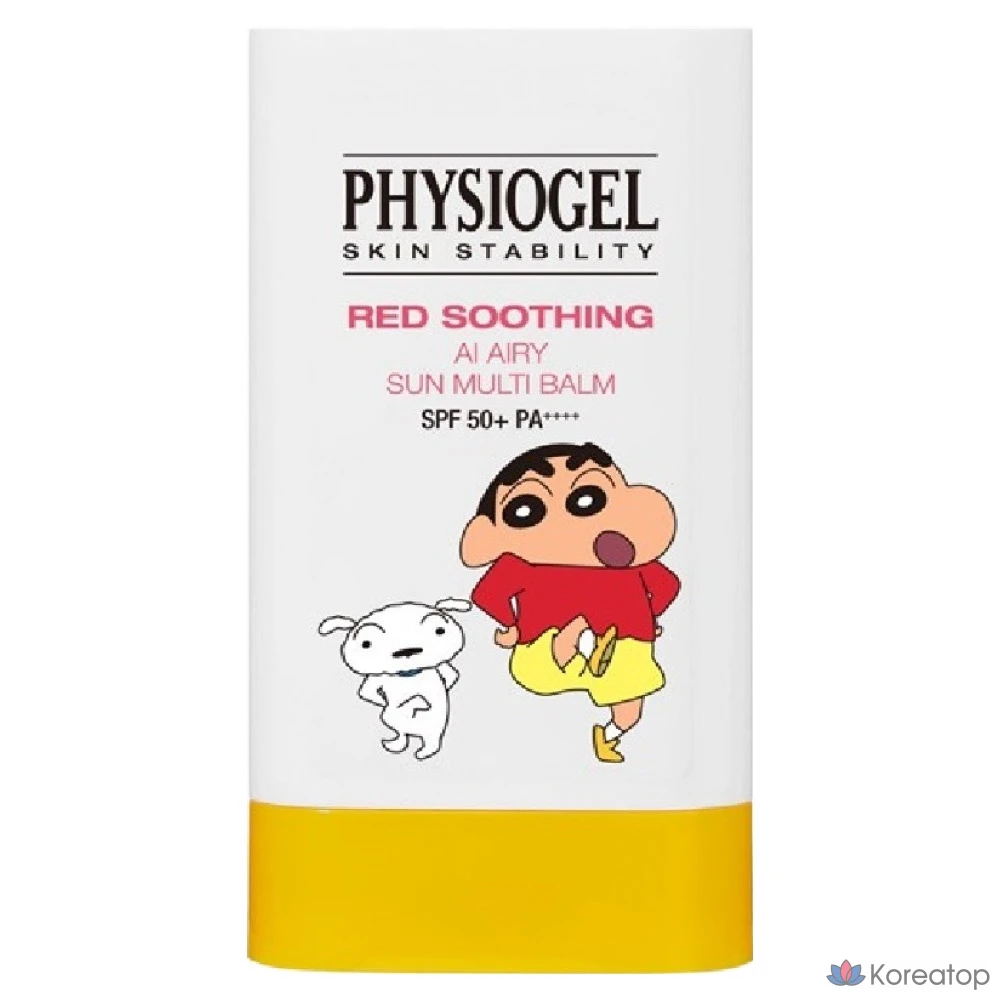 Physiogel Jjanggu Red Soothing AI Airy Sun Multi Balm SPF50+ PA++++, 17 г, 1 шт.