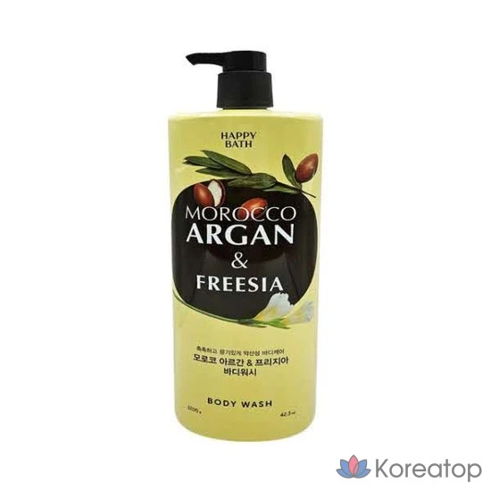 Гель для душа Happy Bath Morocco Argan Body Wash, 1200 мл, 1 шт.