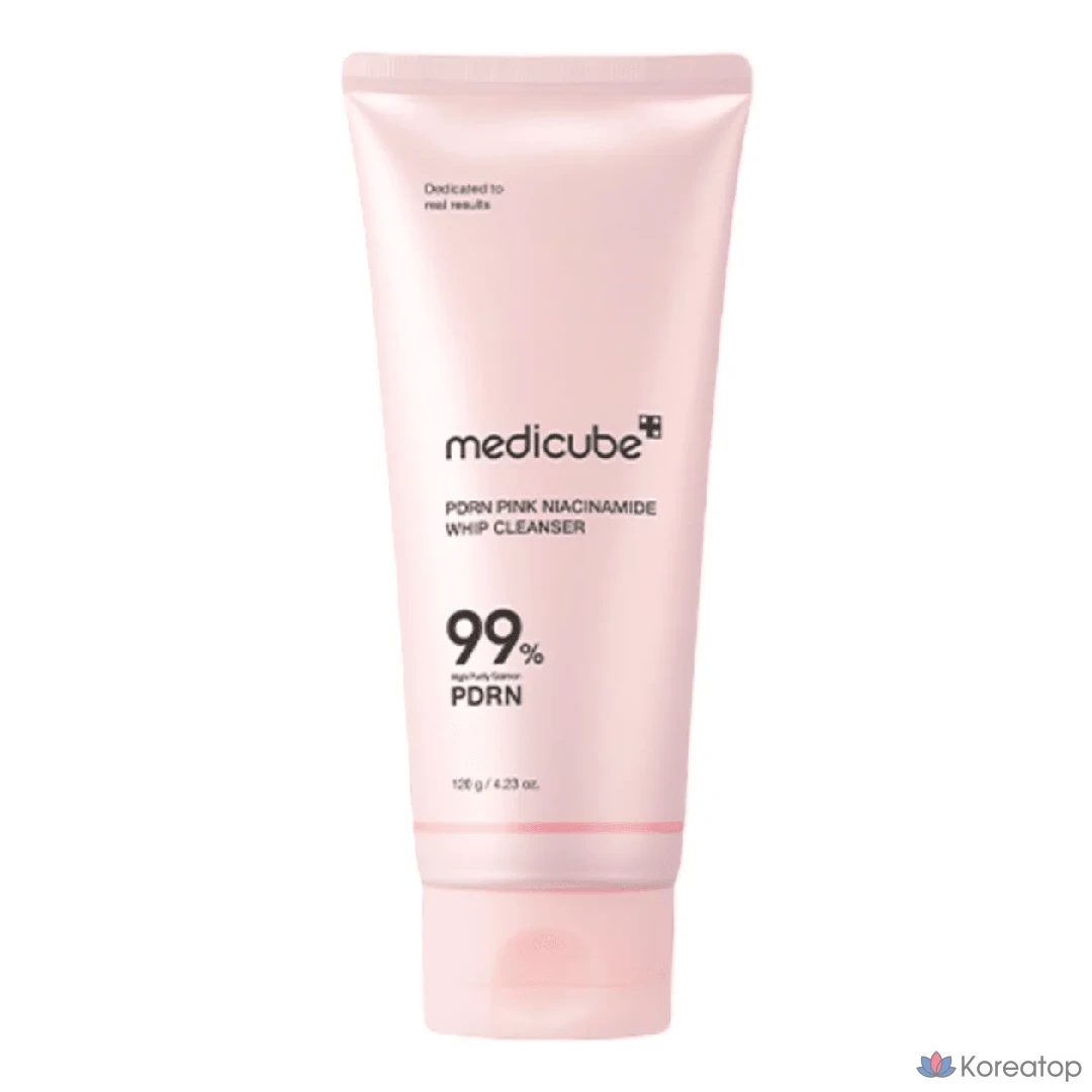 Medicube PDRN Pink Niacinamide Whip Cleanser, 120 г, 1 шт.