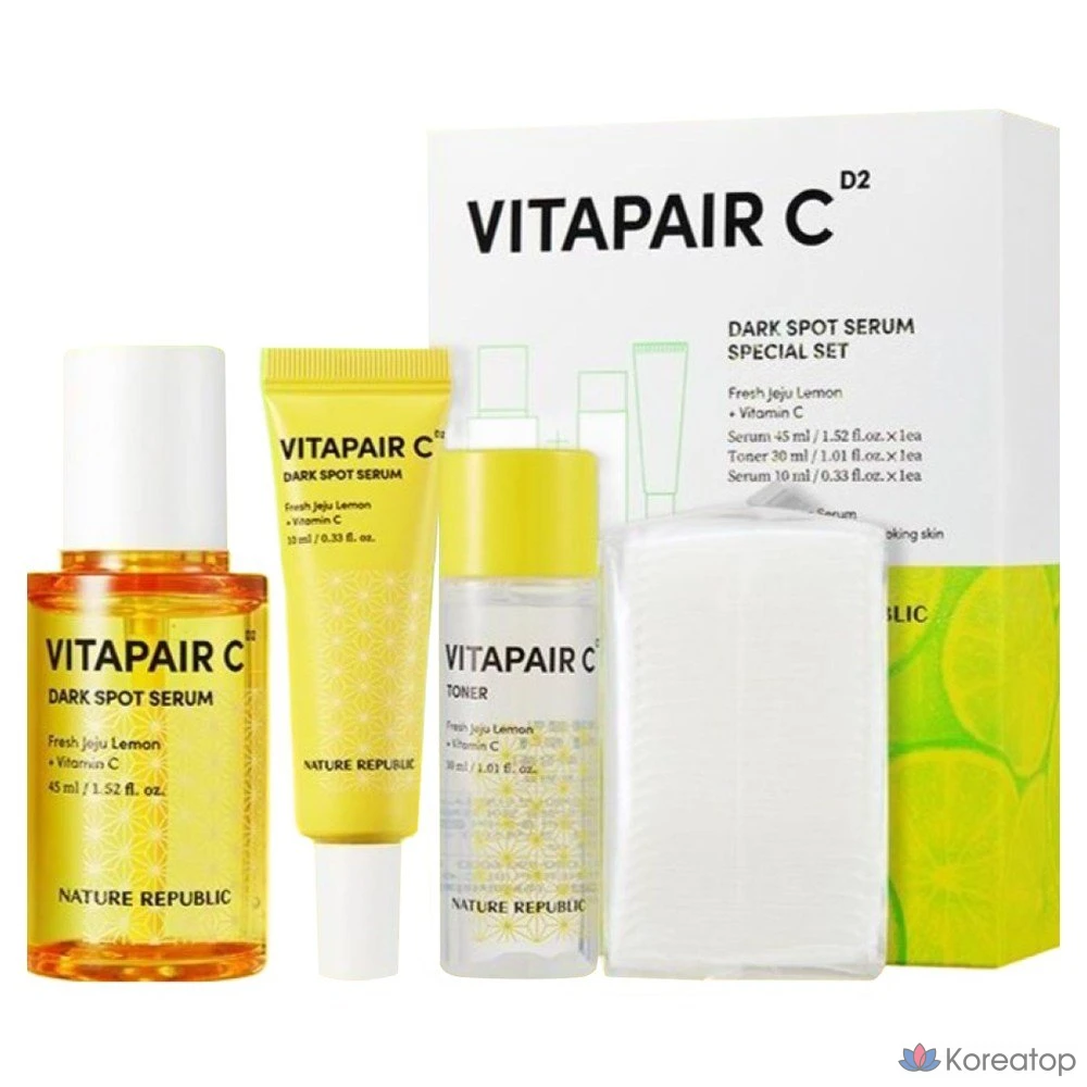 [Nature Republic] Сыворотка от прыщей Vita Pair C, 1 комплект