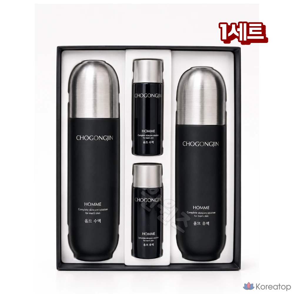 Набор для ухода Chogongjin Homme 2-piece Set (Soo-yak 150ml + Yoo-yak 120ml), 1 шт.