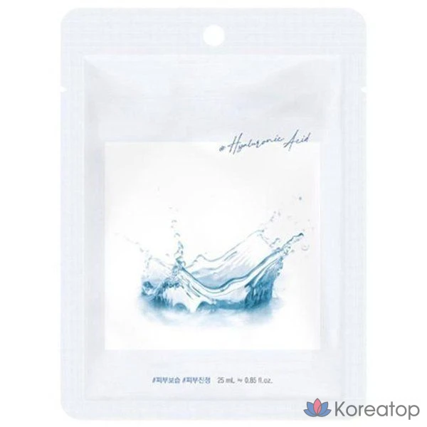 Тканевая маска для лица FoodaHolic Colorless Transparent Moist Essence Hyaluronic Acid Mask, 100 шт.