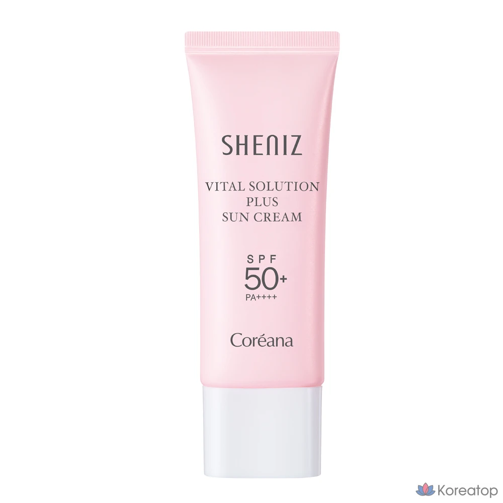 Солнцезащитный крем Coreana Shine Vital Solution Plus SPF50+ PA++++, 1 шт., 40 мл