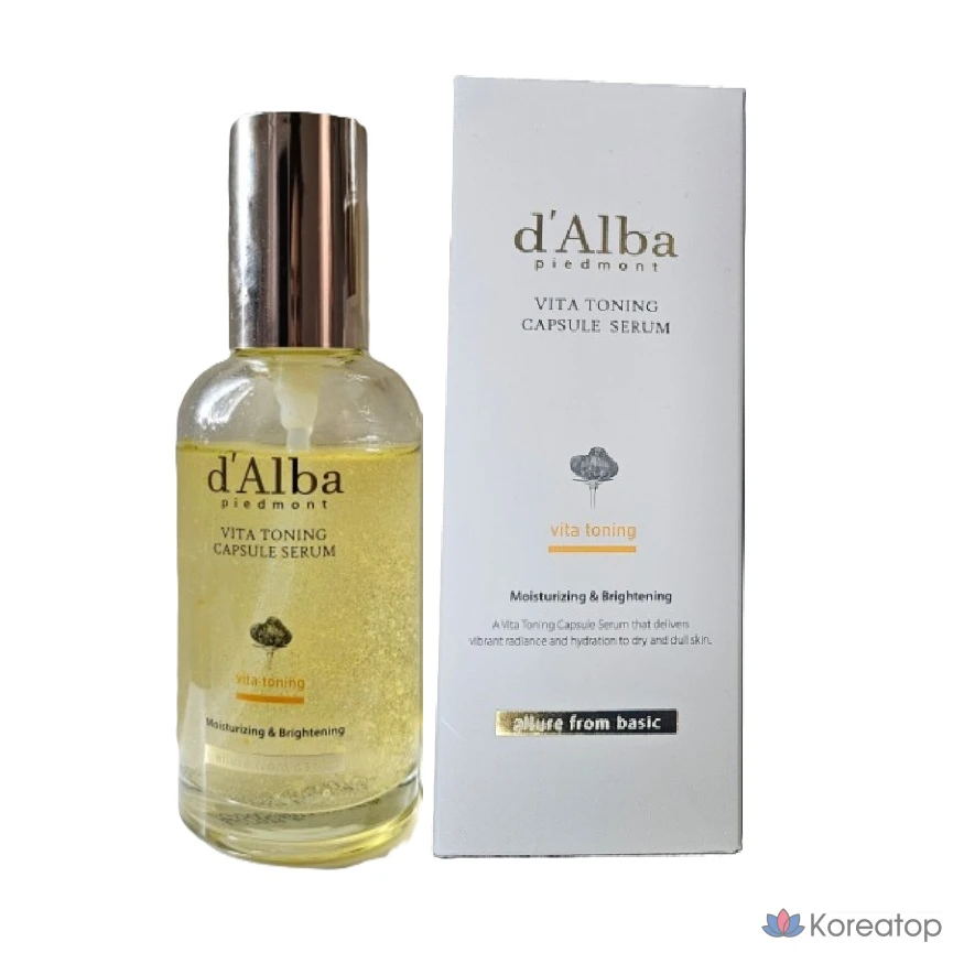 Сыворотка d'Alba White Truffle First Oil Capsule Serum, 100 мл, 1 шт.