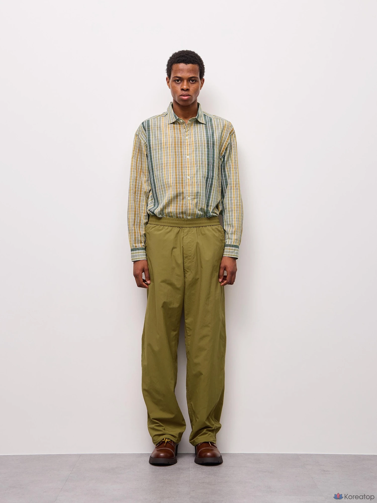 Брюки Uniqlo Nylon Ripstop Wide Utility Pants