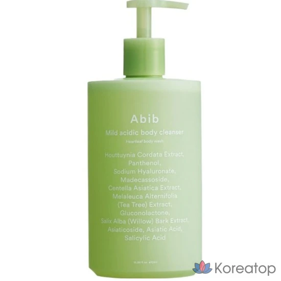 Гель для душа Abib с мягкой кислотностью и экстрактом полыни, 470 мл, 1 шт.
